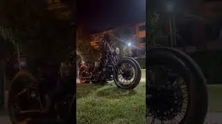 #chopperstyle #custom #honda #vt600
