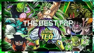 THE BEST F2P 'EXTREME TEQ' TEAM SHOWCASE | DBZ Dokkan Battle