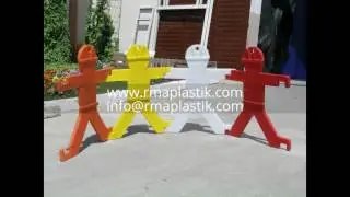 Plastik Yol Bariyeri - Water Fill Road Barrier