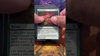 MTG FRENCH THRONE OF ELDRAINE PACK OPENING / Le Tr&ocirc;ne d'Eldraine #mtg #magicthegathering #mtgeld