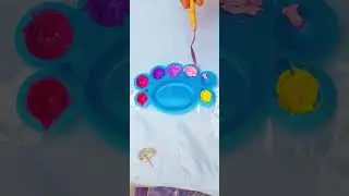 Mixing 5 Colors Together! 🎨 | Satisfying Color Blend #satisfying