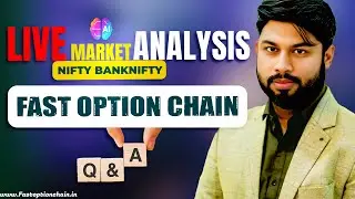 🔴 LIVE NOW | AI Fast LTP Option Chain से NIFTY & BANKNIFTY Trading 🚀