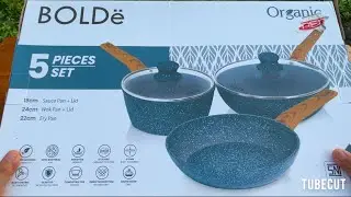 Review BOLDe Organic Blue Pan 5 pcs