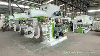 MZLH678 Wood Pellet Machine For Commercial Biomass Pellet Production