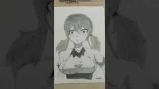 Lucy Heartfilia Drawing ❤ #shorts #youtube #anime #fairytail