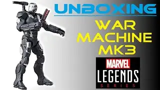 War Machine MK3 Marvel Legends Unboxing