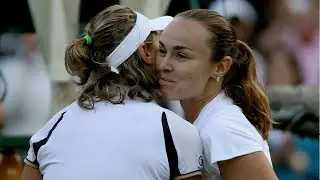 Martina Hingis vs Tathiana Garbin 2006 Wimbledon R2 Highlights