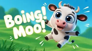 BABY COW – BOING BOING MOO! 🐮 | Jump & Dance Kids Song | Fun Nursery Rhyme | Action Dance for Kids |