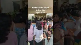 Students power over everything. Students of HCU at protest #hyderabad #hcu #hculand #studentprotest