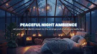 Relaxing Music & Rain Sounds - Beautiful Kalimba Music, Calming Music, Peaceful Music, Deep Sle