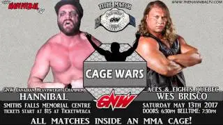 Wes Brisco on HANNIBAL Cage Match May 13!