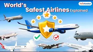 World&rsquo;s Safest Airlines Explained | Top Airlines With Perfect Safety Records #WorldsSafestAirlines