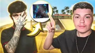 FUI NA CASA DO TWO9 E JOGUEI UM APOSTADO PELA PRIMEIRA VEZ COM O MOUSEPAD DE VIDRO DELE!