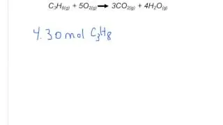 Chem 3.11 Interpreting Chemical Eqns mole mole