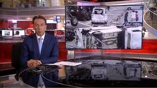 Extreme weather 2018 - Typhoon Jebi hits (Japan) - BBC Breakfast News - 4th September 2018