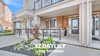 Bungalow Townhome With 2 Parking Spots - 82 Daylily Lane - Kitchener Real Estate Video