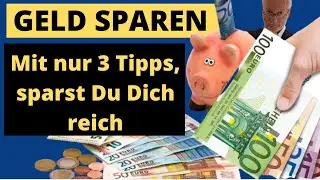 So kannst Du im Alltag GELD SPAREN | 3 Spartipps f&uuml;r mehr Geld  🚀