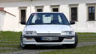Honda Civic White Sedan
