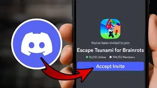 How to Join Escape Tsunami For Brainrots Discord Server on Mobile