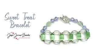Sweet Treats & Sparkly Beads! | May 2025 Magical Mystery Bead Box Unboxing + Bracelet Tutorial 🍬🍭🍫