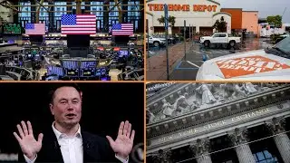 Home Depot Stock Falls On Earnings,  Musk Foundation Gives $474 Million: Money Minute