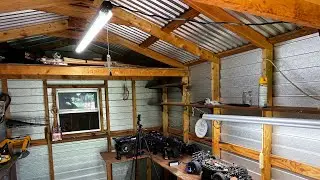 HARBOR FREIGHT BRAUN LED LIGHT INSTALL IN MY NEW YOUTUBE STUDIO