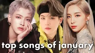 top 20 kpop songs of January 2020