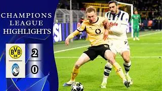 Borussia Dortmund - Atalanta | 2-0 | Highlights | Champions League 2025-26 | dortmund atalanta