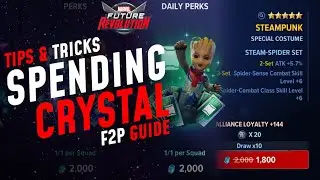 HOW TO SPEND YOUR CRYSTAL AS A FREE TO PLAY? GEMS GUIDE - Marvel Future Revolution