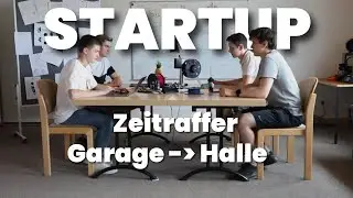 Zeitraffer Garage bis erste Halle... so fing QiTech Maschinenbau an....