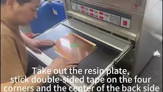 Flexo Plate Making Machine Operation Video 2-Used with Flexo Printing Machine-Raloyal