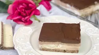guarda cosa ho fatto in 5 minuti, tutti ti chiederanno questa ricetta!❤️TORTA SENZA COTTURA