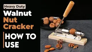 Walnut Nut Cracker by Smart Shopping Corner