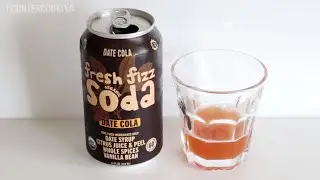 Taste Test And Review! Fresh Fizz Organic Soda. Date Cola Made With Real Food Ingredients.