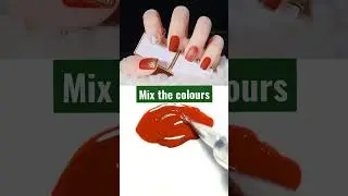 Nail Color mix the colours Tutorial