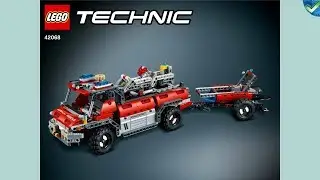42068 B Fire Rescue Vehicle LEGO&reg; Technic Manual at the Brickmanuals Instruction Archive