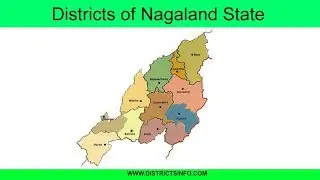 Districts of Nagaland State in India