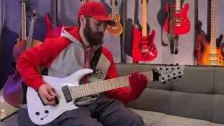 Djent Riff Harley Benton R-458MN WH Fanfret