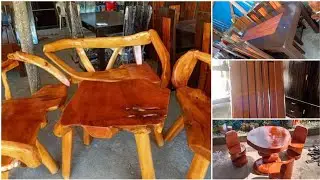 Furniture Design Sample//Mahogany and Narra Wood Made