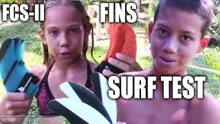 FCS II Fins - Surf Test Comparison - Grommet Style