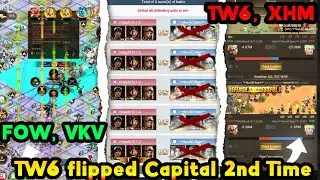 🔥 TW6 Flipping Capital for 2nd time 🔥 TW6, XHM Vs VKV, FOW ::: Last Shelter Survival #24EGaming