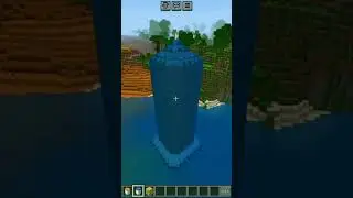 Minecraft tower 🗼 #youtube #minecraftpe #boomergamer #minecraftshorts #shorts