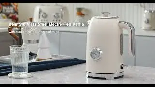 Bear classic design matches your modern kitchen and other appliances well.