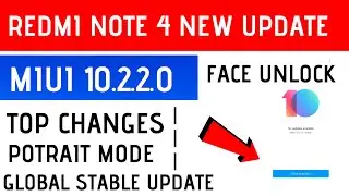 Big good news for Redmi note 4 users| MIUI 10.2.2.0 Global stable update new Hidden features