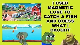 BIG FARM MOBILE HARVEST | FISHING USING MAGNETIC LURE #BFMH #magneticlure #justwenx #tips #tricks