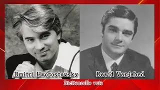 What is determining factor in a singer's vocal volume? Hvorostovsky VS Varjabed Dicitencello vuie