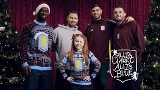 All is Claret, All is Blue. 💜 | Merry Christmas from Aston Villa