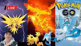 ✨️SHINY Galarian Bird Hunt✨️Articuno, Zapdos and Moltres Raids✨️LIVE!!