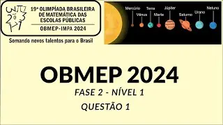 OBMEP 2024 - Fase 2 - Nível 1 - Questão 1 - Os planetas do Sistema Solar