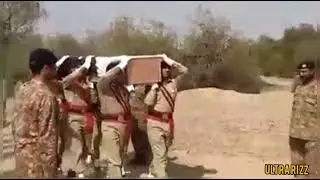 Last silute to Mr. Lieutenant Usman Rana with weeping Eyes and Broken Heart